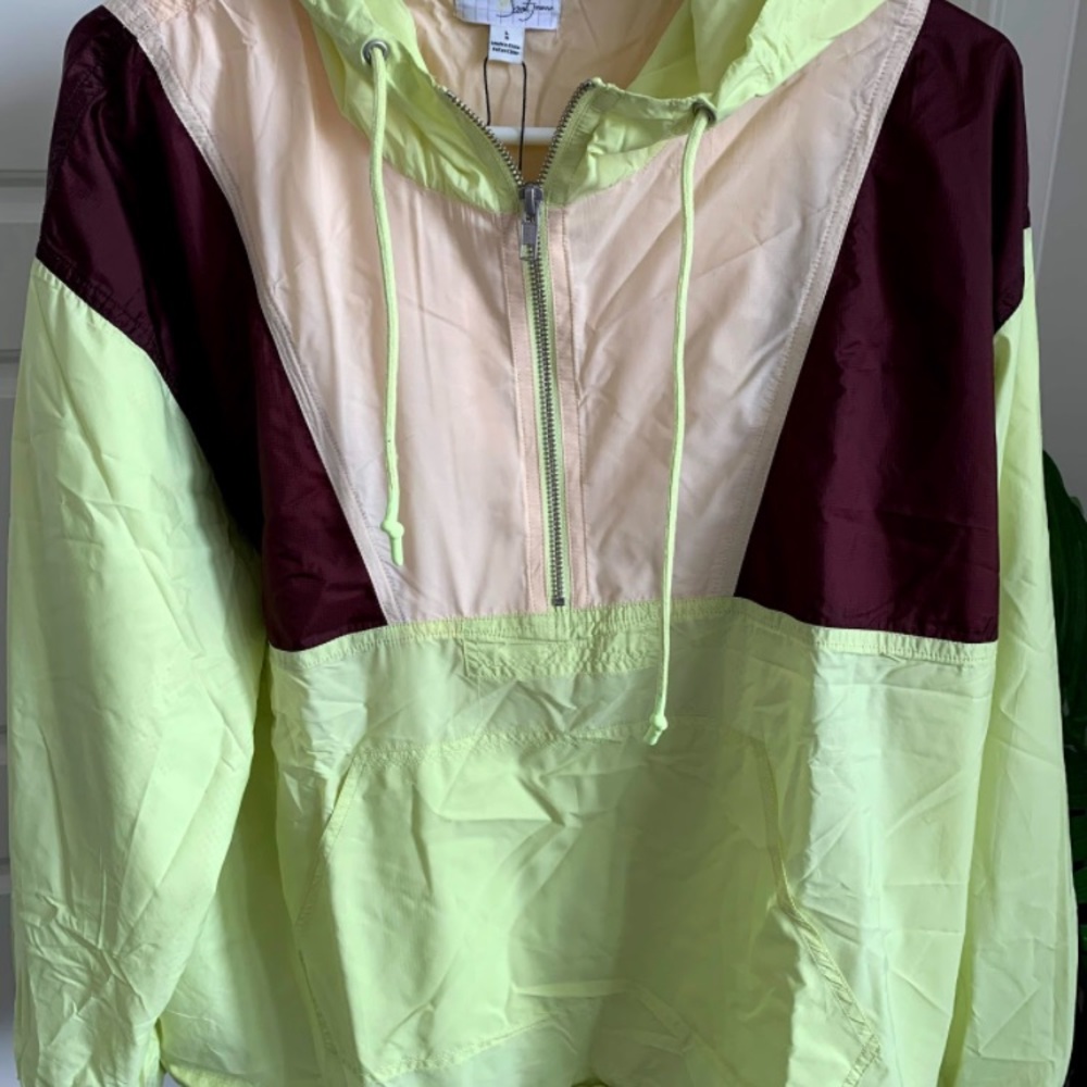 Frank and Oak Color-Block Windbreaker
